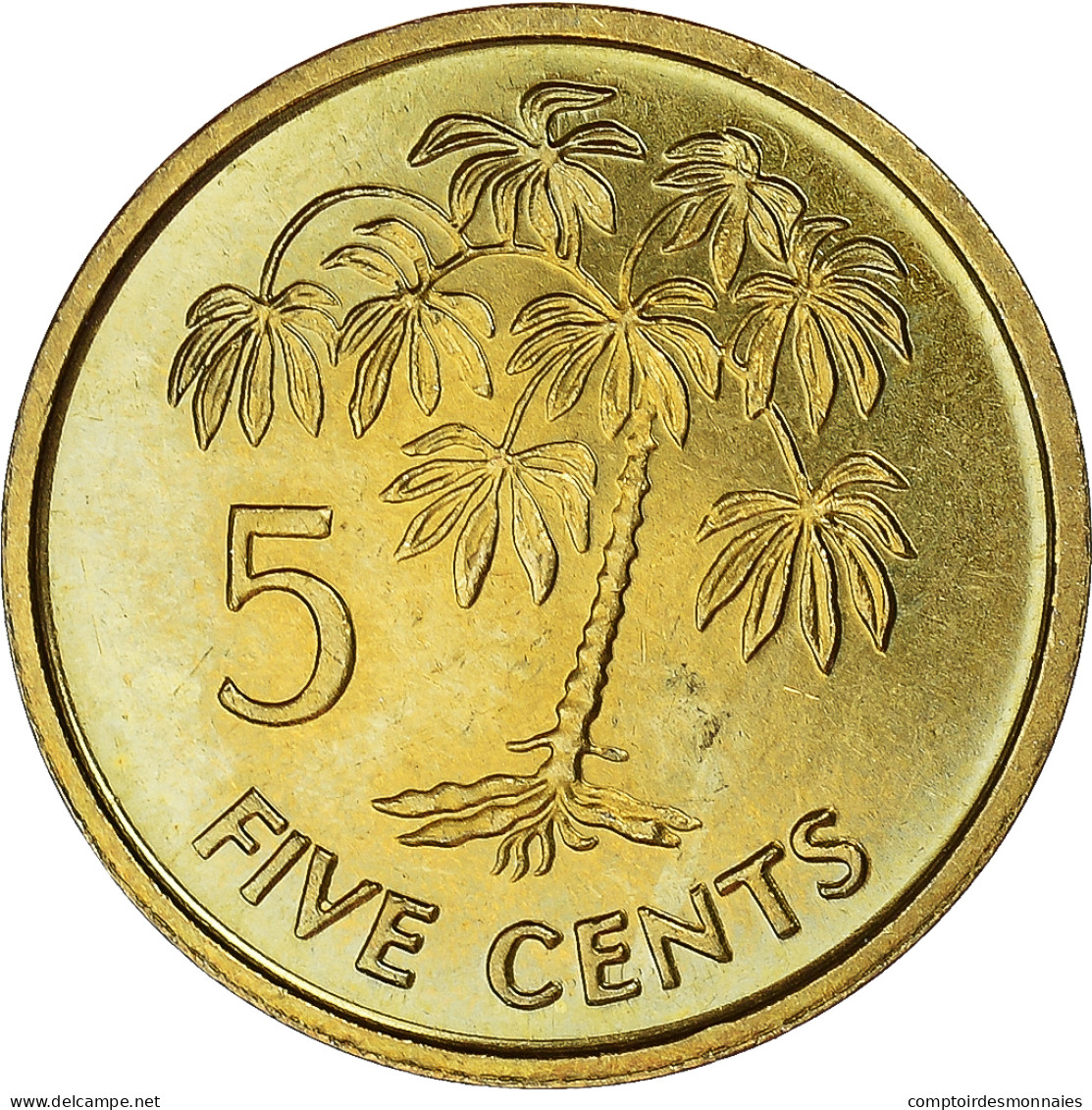 Monnaie, Seychelles, 5 Cents, 1995 - Seychellen