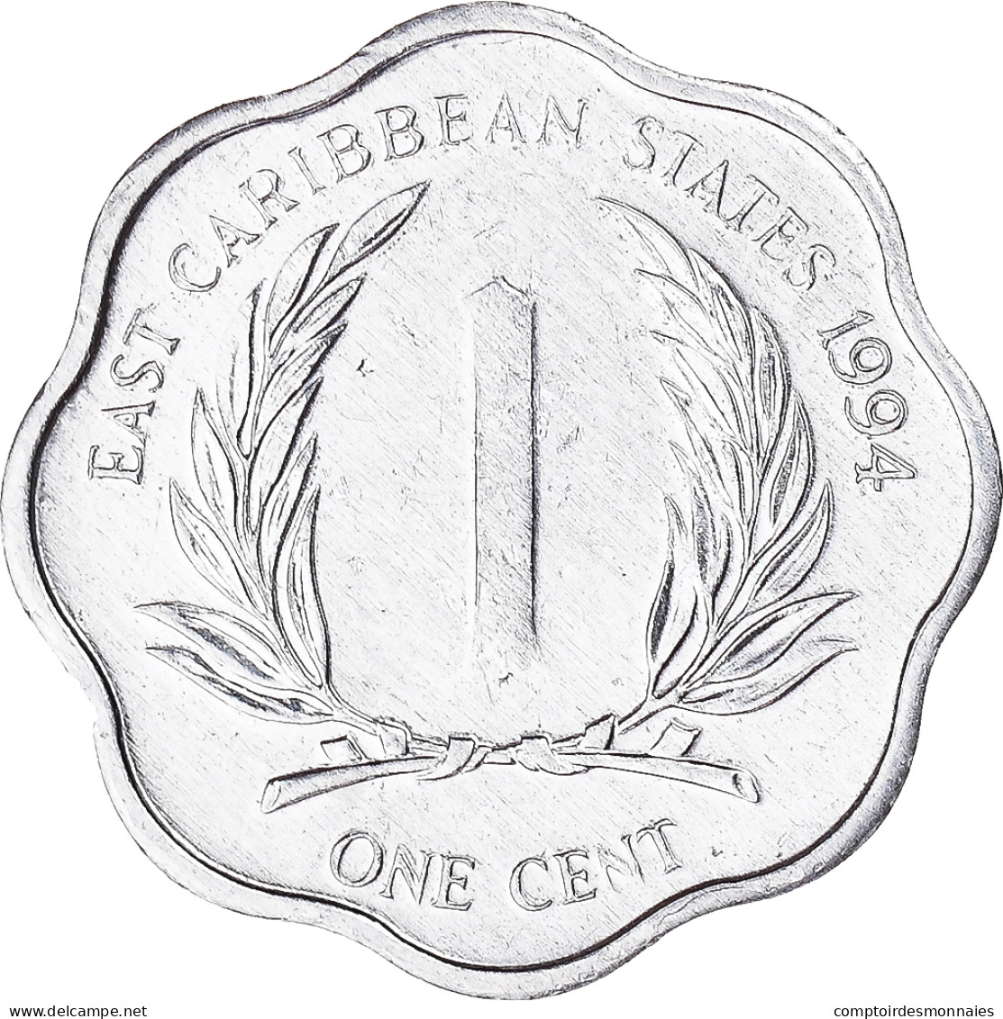 Monnaie, Etats Des Caraibes Orientales, Cent, 1994 - Caraïbes Orientales (Etats Des)
