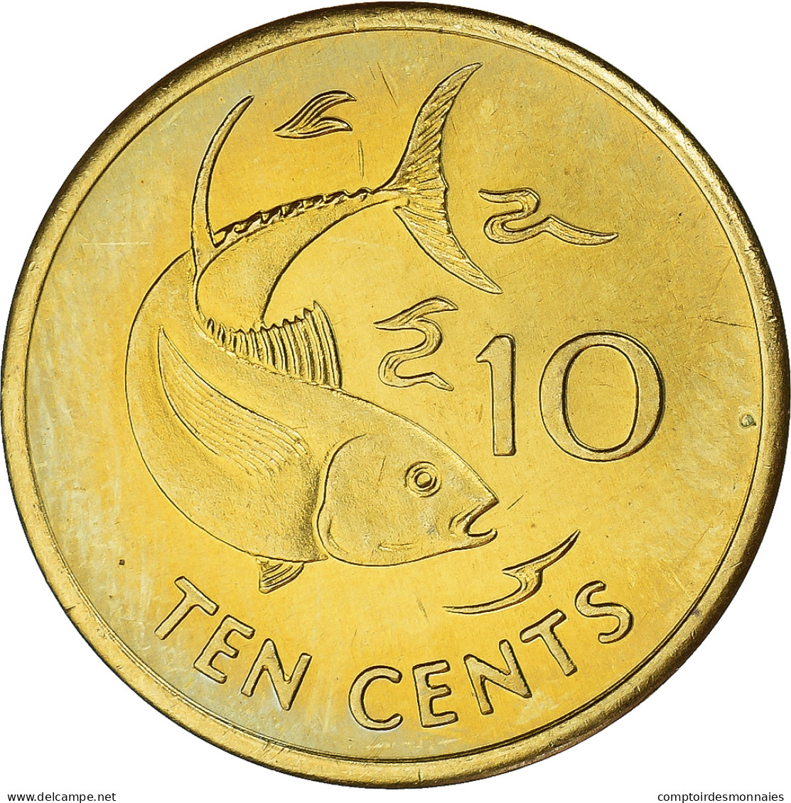 Monnaie, Seychelles, 10 Cents, 1994 - Seychellen