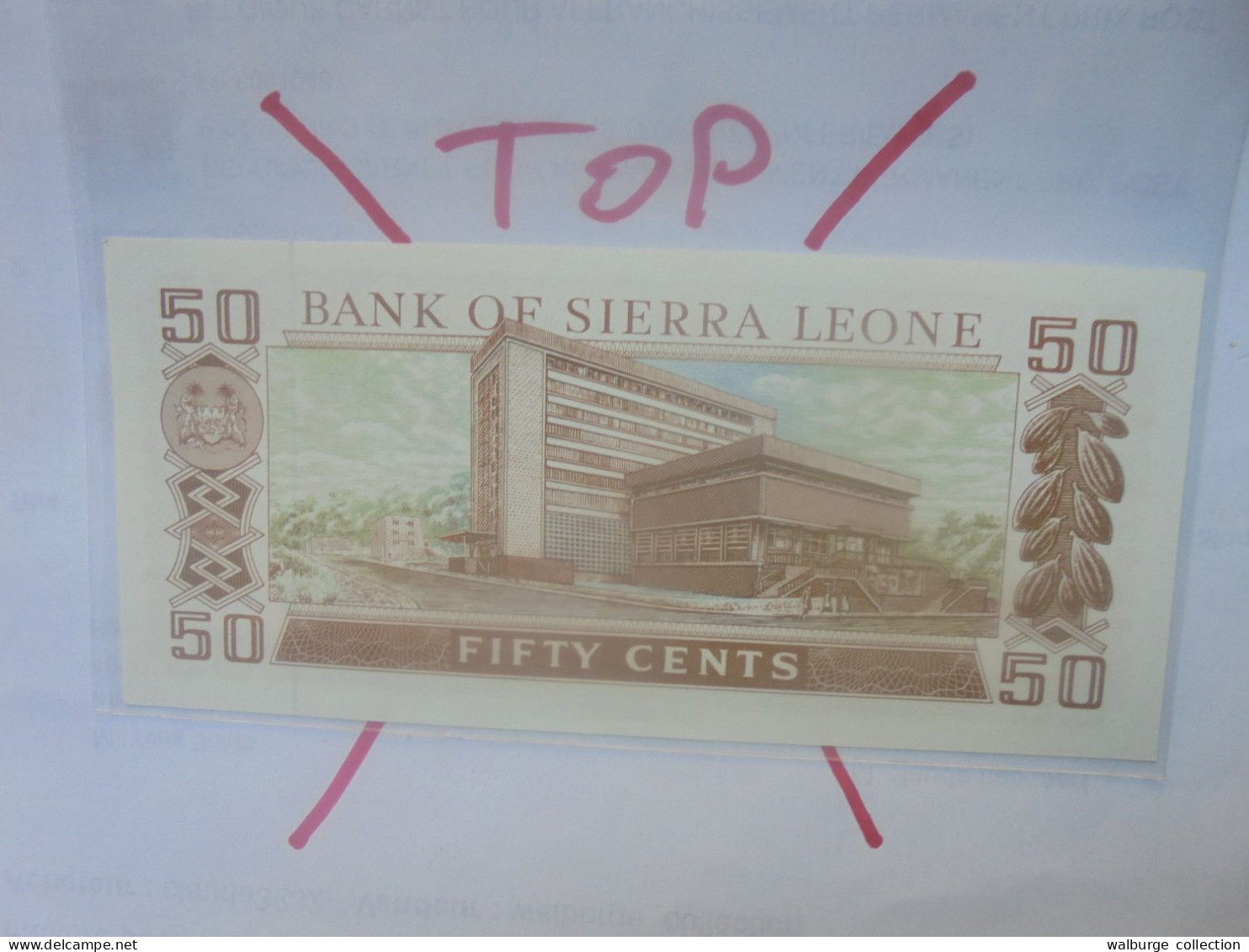 SIERRA LEONE 50 Cents 1984 Neuf (B.29) - Sierra Leona