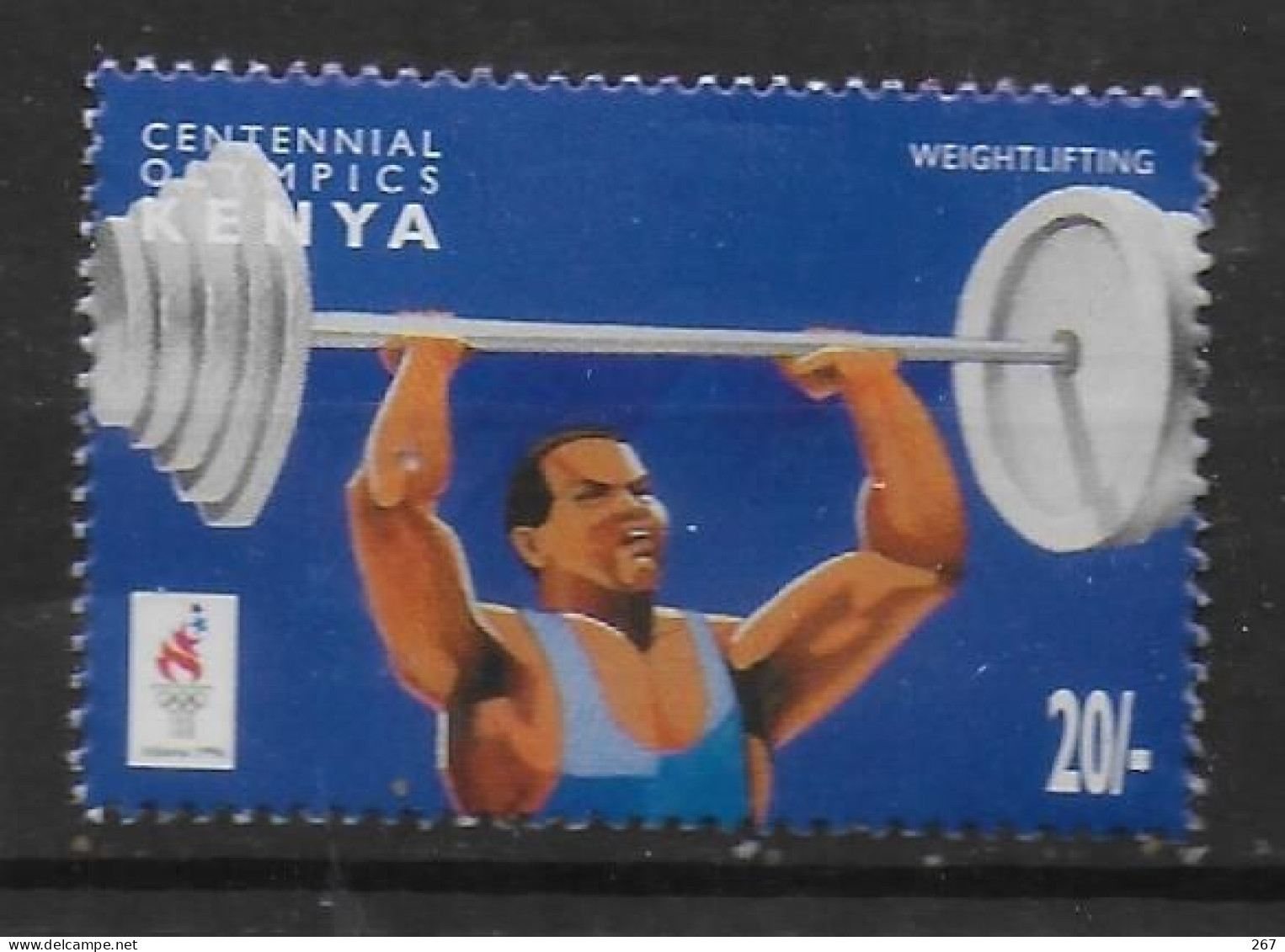 KENYA       N° 648  * *    Jo 1996  Halterophilie - Weightlifting