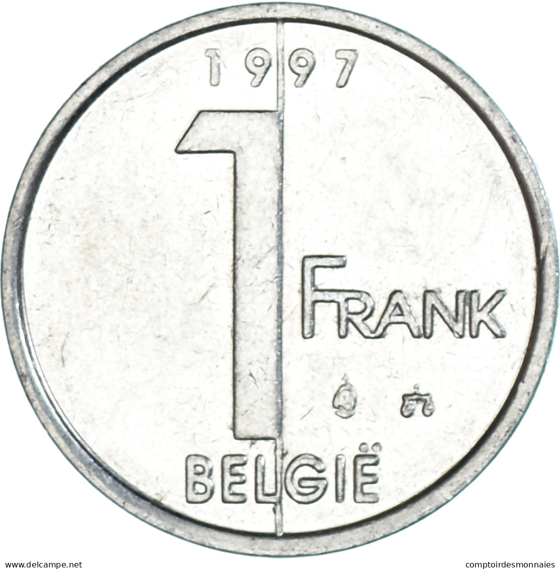 Monnaie, Belgique, Franc, 1997 - 1 Franc