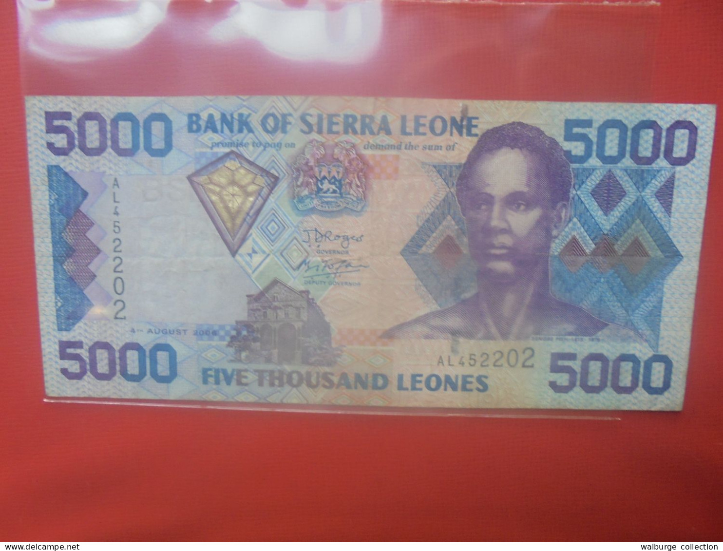 SIERRA LEONE 5000 LEONES 2006 Circuler (B.29) - Sierra Leone