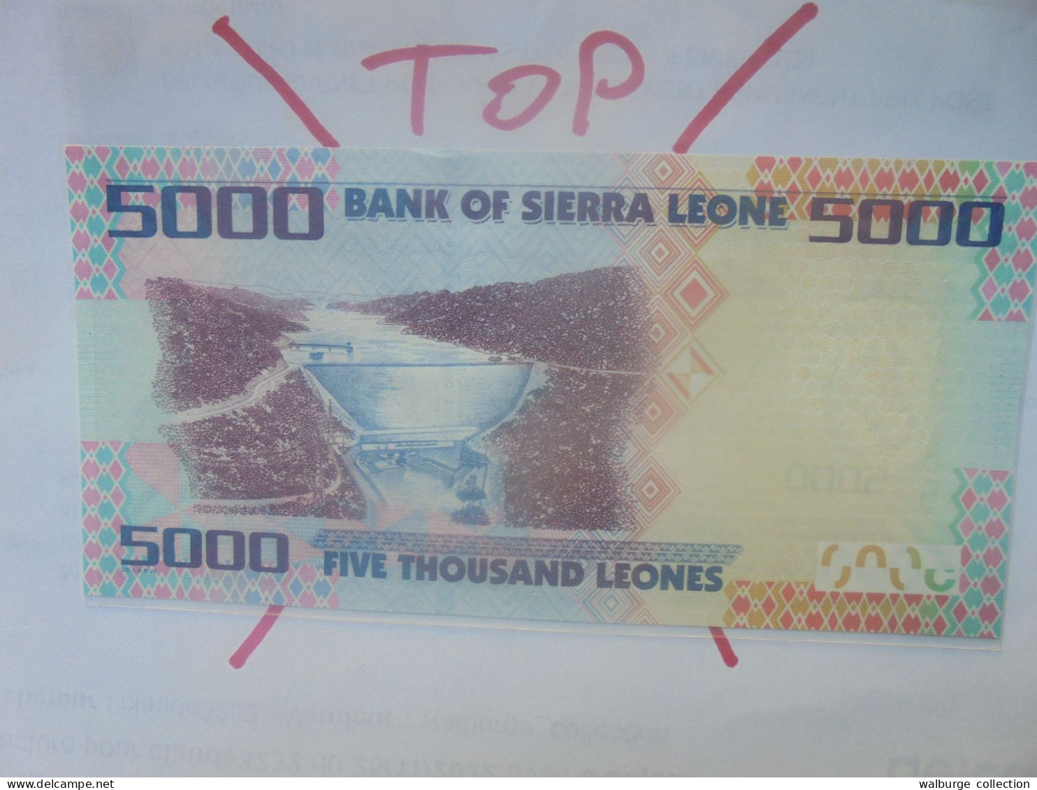 SIERRA LEONE 5000 LEONES 2010 Neuf (B.29) - Sierra Leona