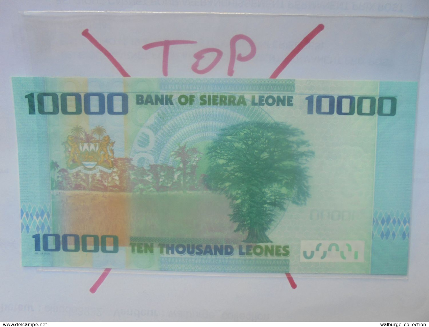 SIERRA LEONE 10.000 LEONES 2010 Neuf (B.29) - Sierra Leone