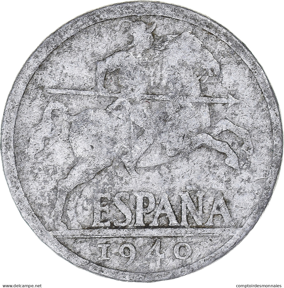 Monnaie, Espagne, 10 Centimos, 1940 - 10 Centimos