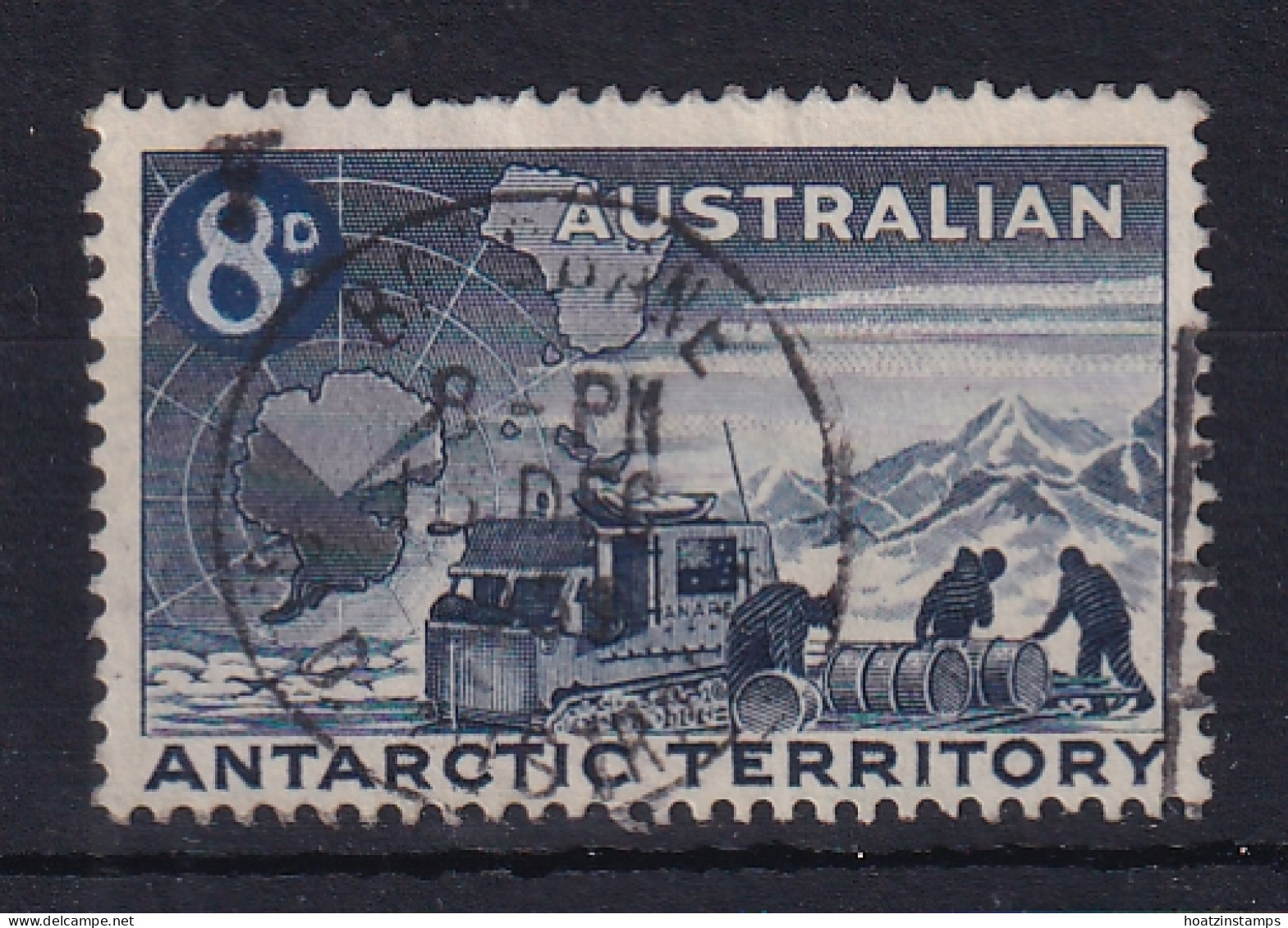 AAT (Australia): 1959   Pictorials  SG3    8d On 7d   Used - Oblitérés