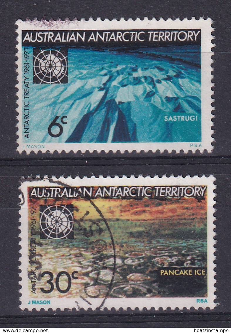 AAT (Australia): 1971   Tenth Anniv Of Antarctic Treaty    Used - Used Stamps