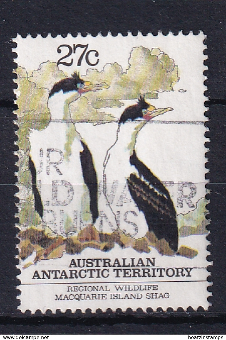 AAT (Australia): 1983   Regional Wildlife (King Cormorant)   SG56   27c     Used - Used Stamps