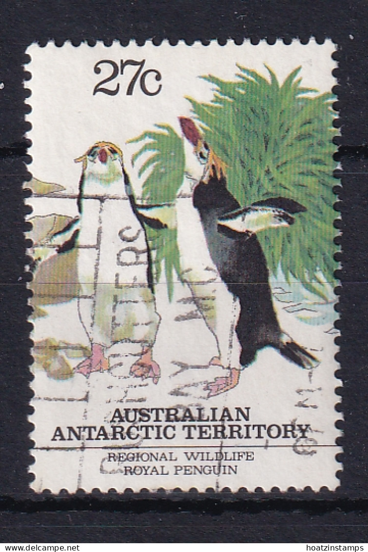 AAT (Australia): 1983   Regional Wildlife (Royal Penguin)   SG58   27c     Used - Used Stamps