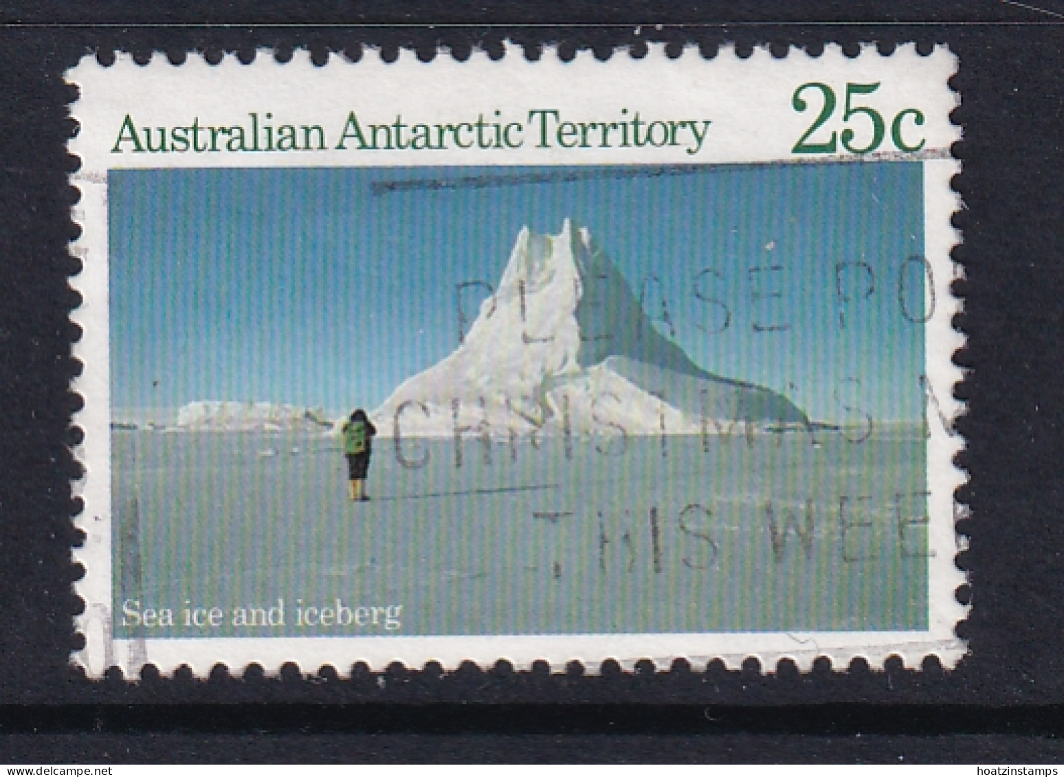 AAT (Australia): 1984/87   Antarctic Scenes  SG68   25c    Used - Usados