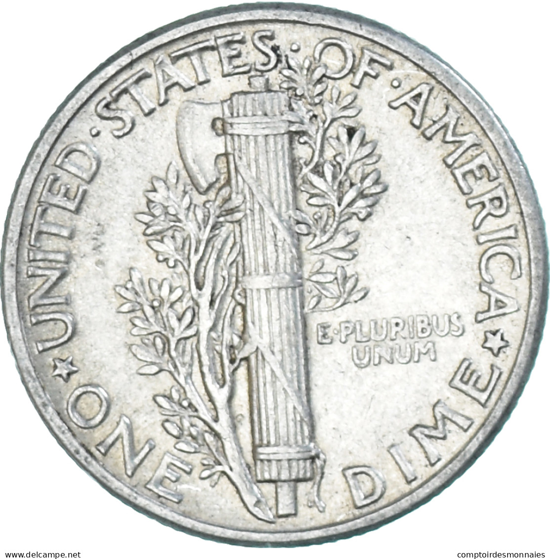 Monnaie, États-Unis, Dime, 1944 - 1916-1945: Mercury