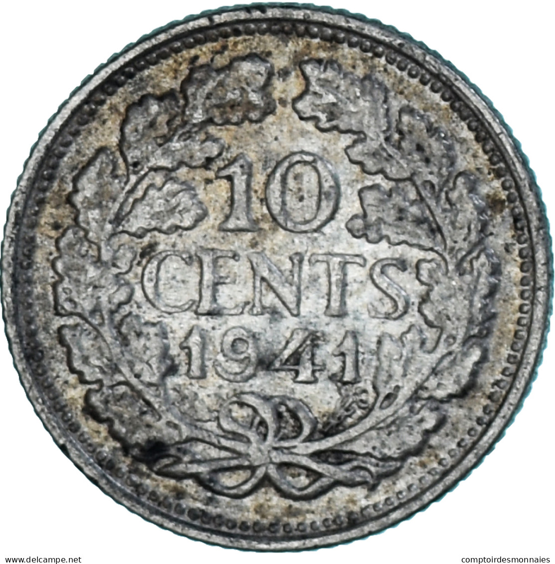Monnaie, Pays-Bas, 10 Cents, 1941 - 10 Cent