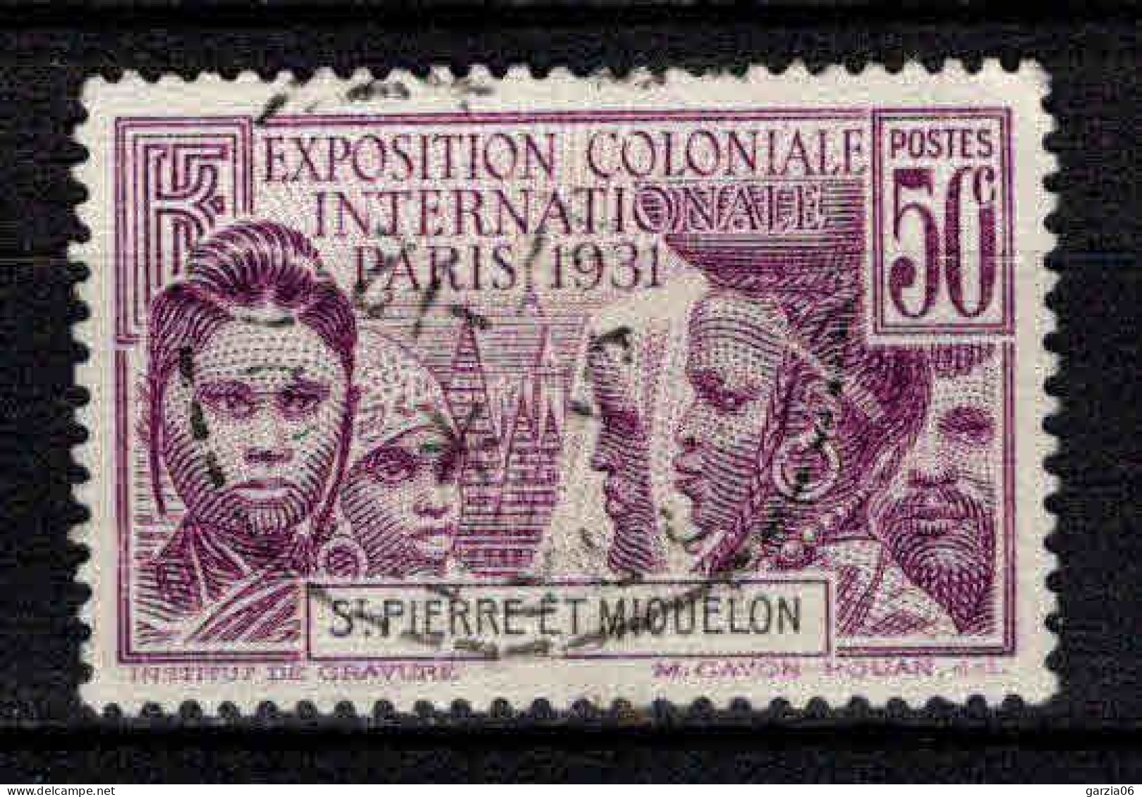 St Pierre Et Miquelon - 1931 - Exposition Coloniale De Paris - N° 133 - Oblit - Used - Used Stamps