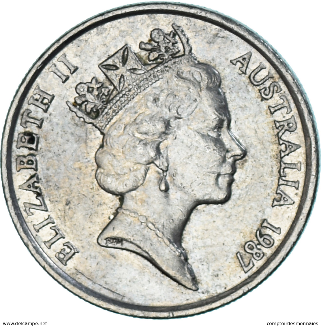 Monnaie, Australie, 5 Cents, 1987 - 5 Cents