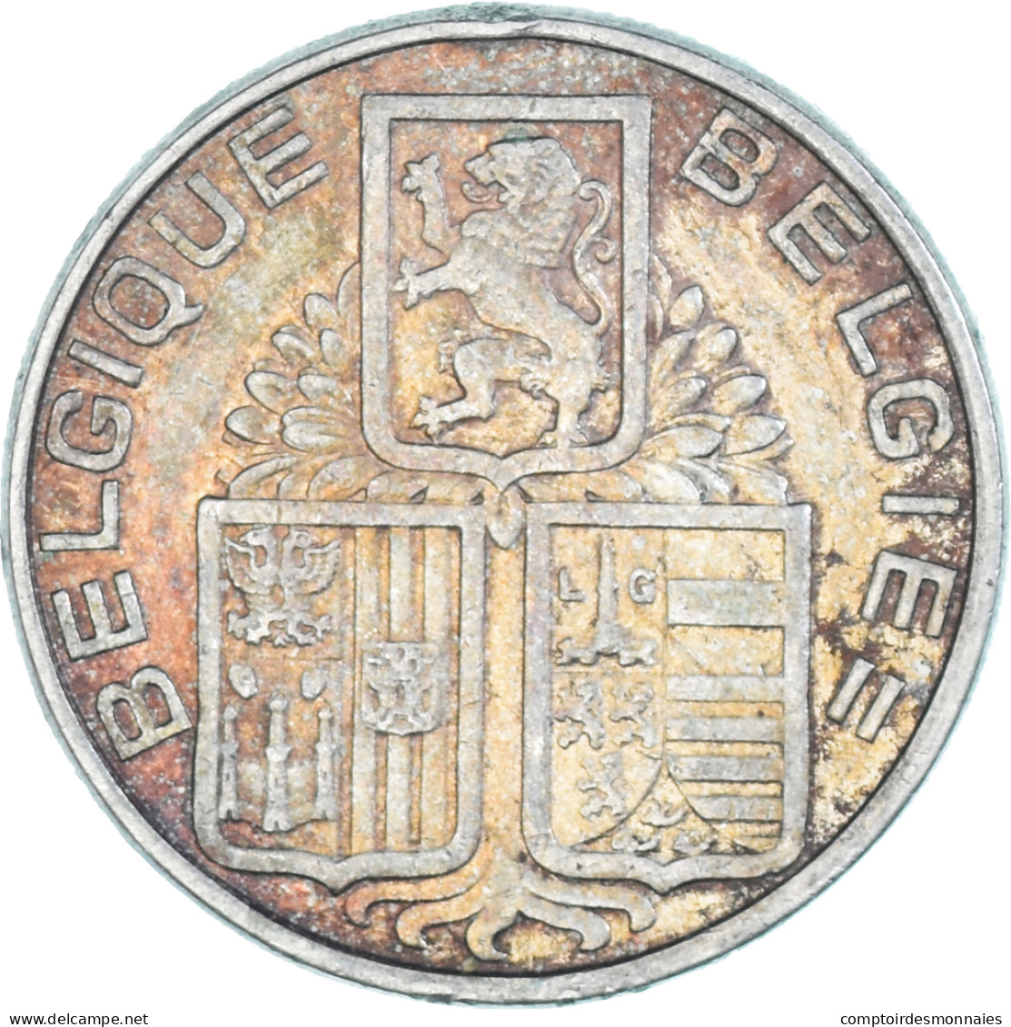 Monnaie, Belgique, 5 Francs, 5 Frank, 1938 - 5 Francs