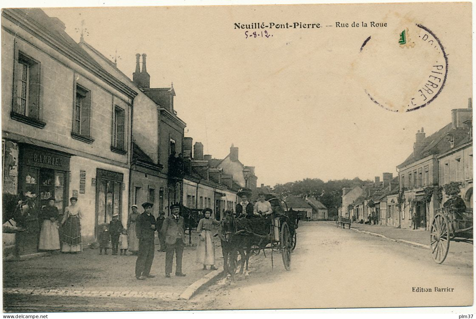 NEUILLE PONT PIERRE - Rue De La Roue - Neuillé-Pont-Pierre