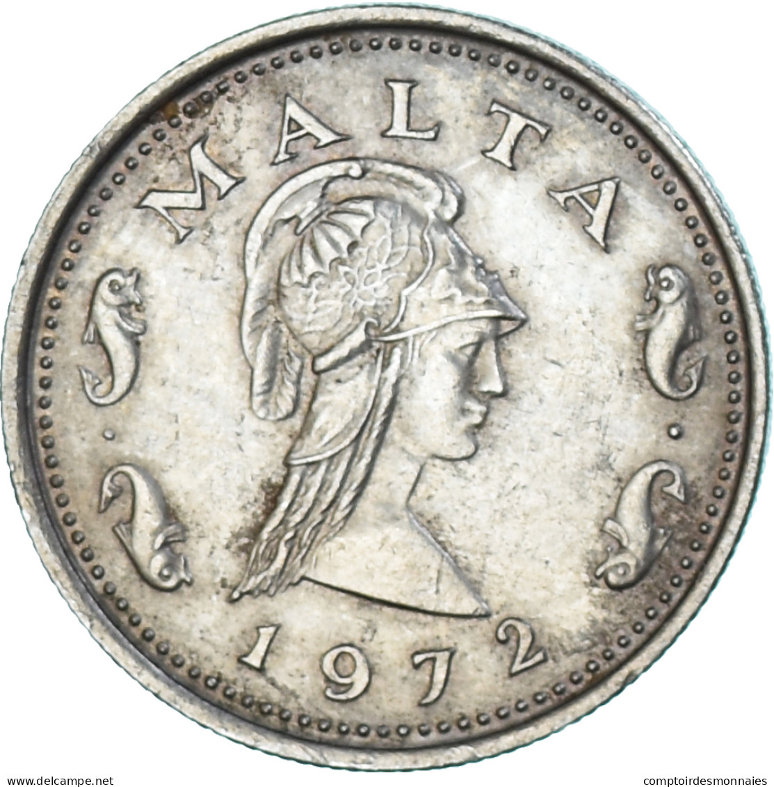 Monnaie, Malte, 2 Cents, 1972 - Malta