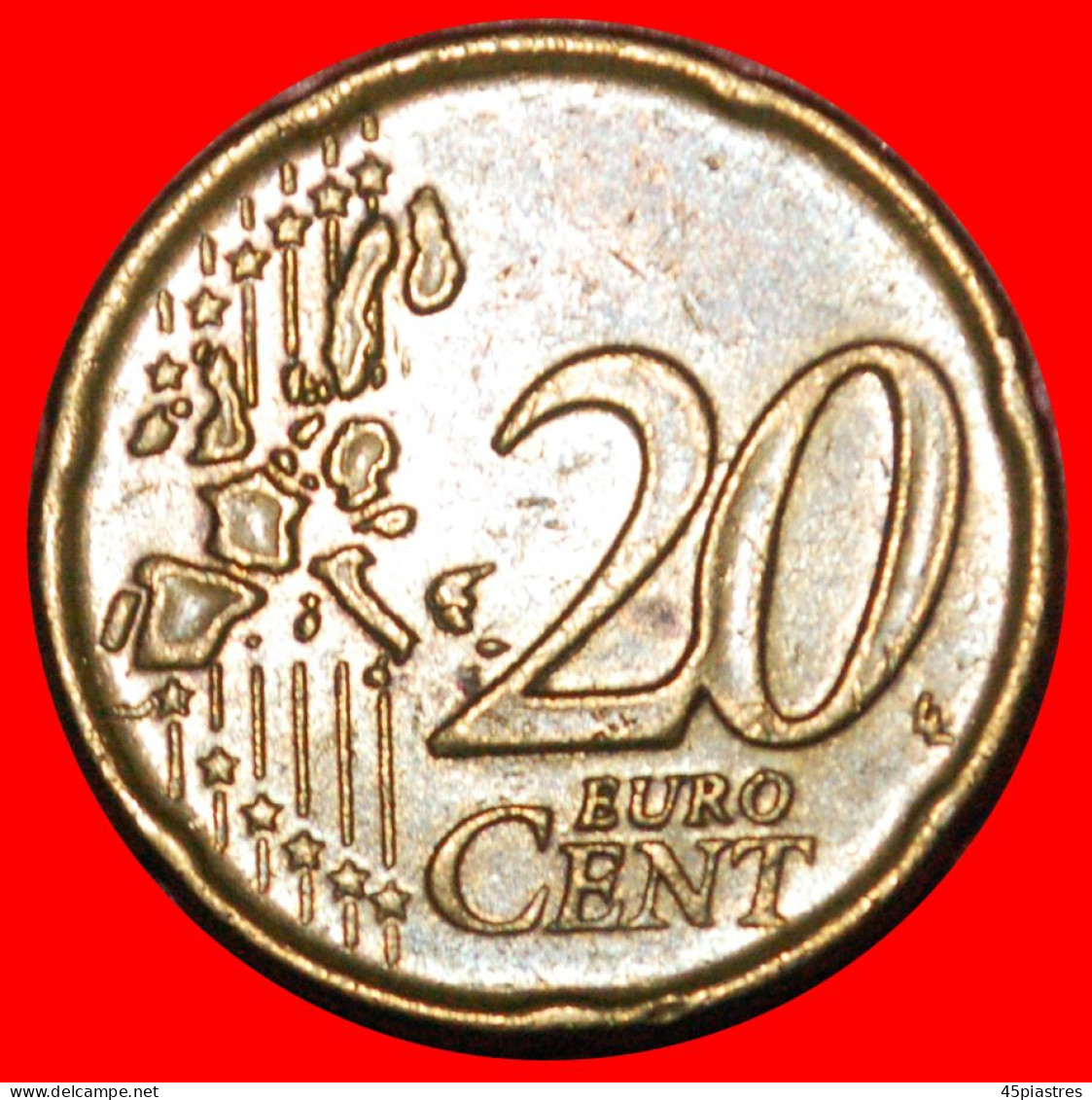 * ERROR NORDIC GOLD (2002-2006): GREECE  20 EURO CENTS 2002! · LOW START! · NO RESERVE!!! - Variëteiten En Curiosa