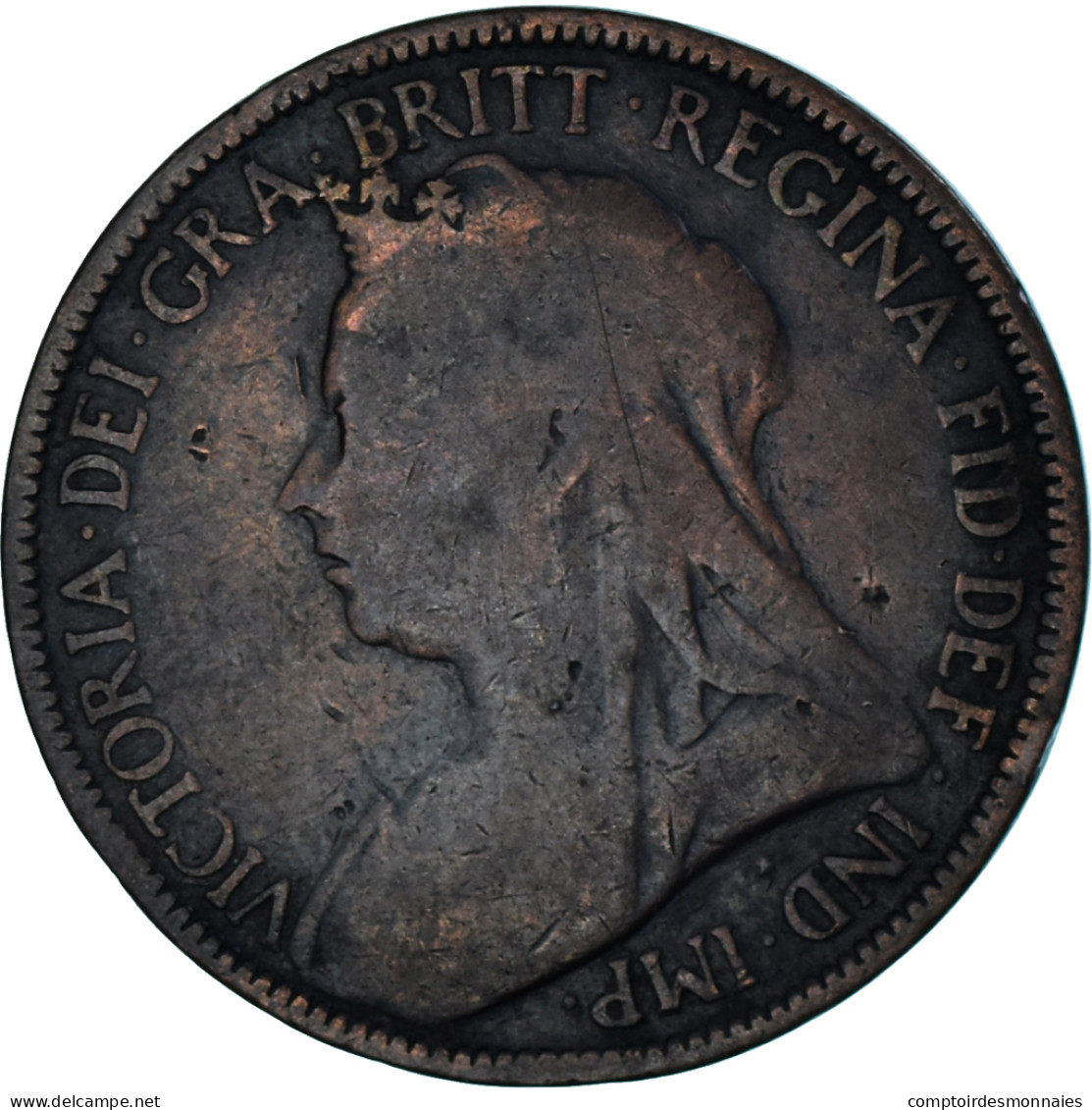 Monnaie, Grande-Bretagne, 1/2 Penny, 1900 - C. 1/2 Penny
