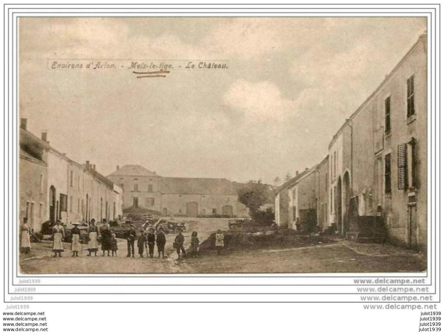 MEIX - LE - TIGE ..-- Le Château . 1907 Vers GAND ( Mr René GHIJS ) . Voir Verso . - Saint-Léger