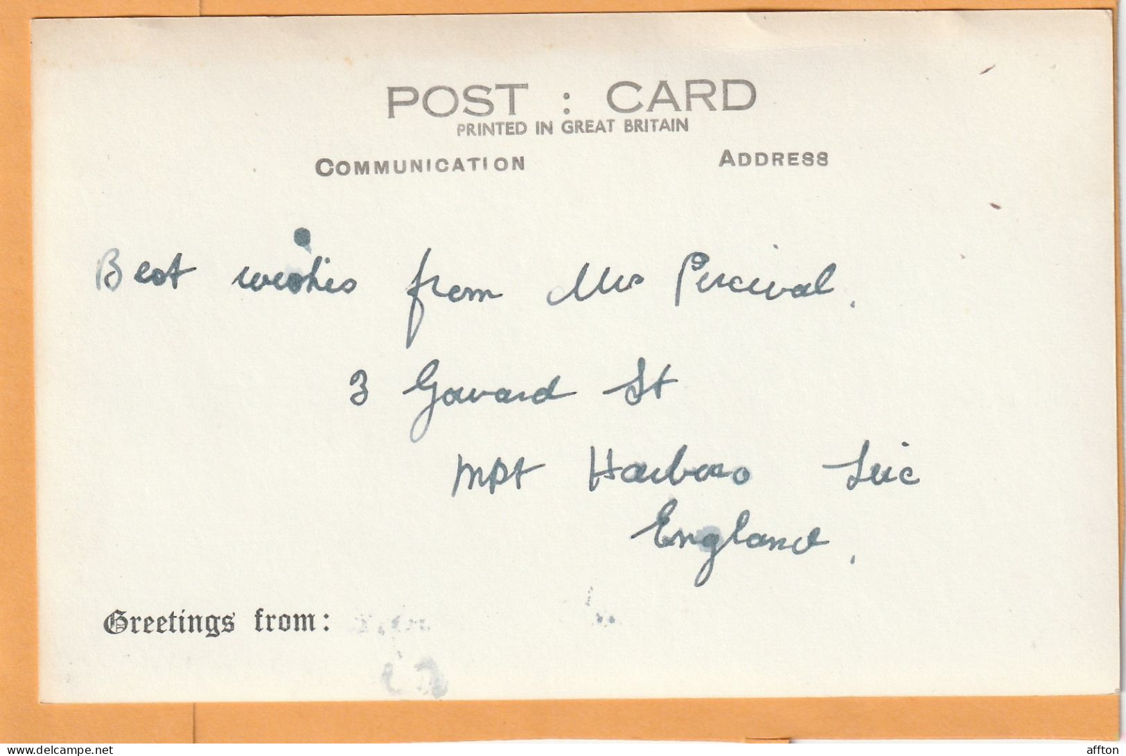 Market Harborough UK Old Postcard - Sonstige & Ohne Zuordnung