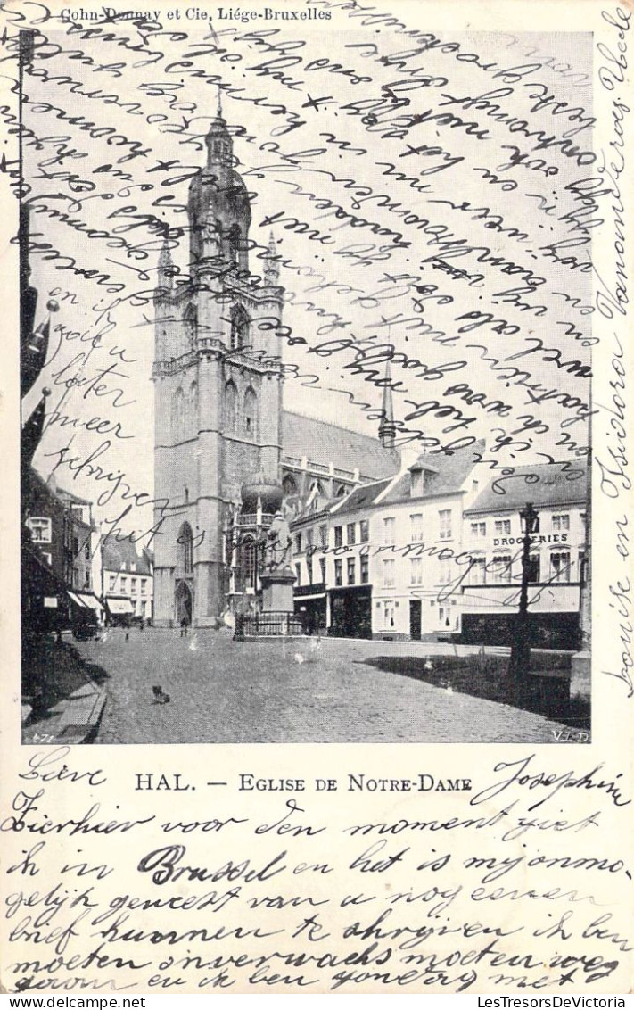 BELGIQUE - Hal - Eglise De Notre-Dame - Carte Postale Ancienne - Halle