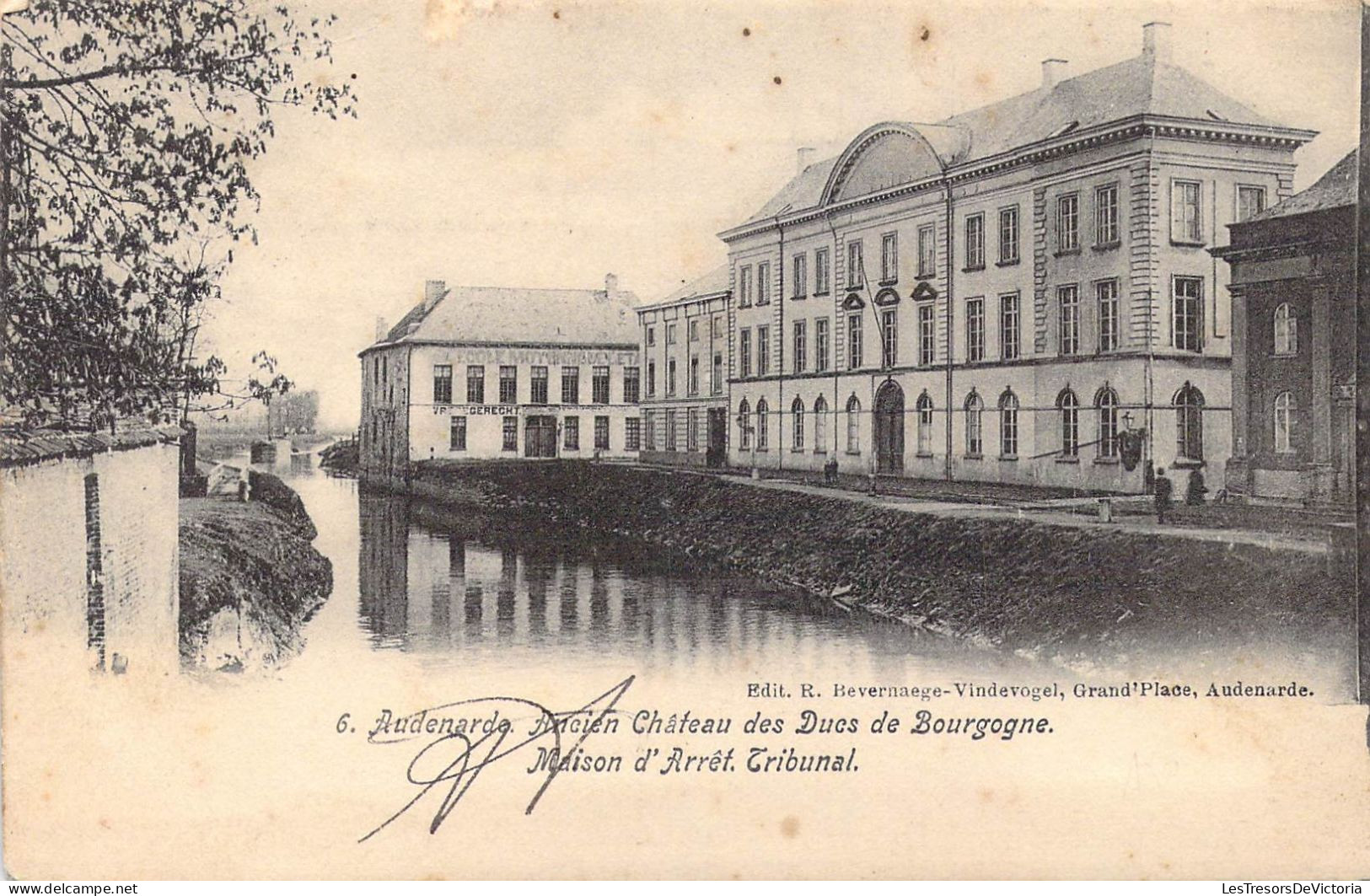BELGIQUE - Audenarde - Ancien Château Des Ducs De Bourgogne - Maison D'arrêt - Tribunal - Carte Postale Ancienne - Autres & Non Classés