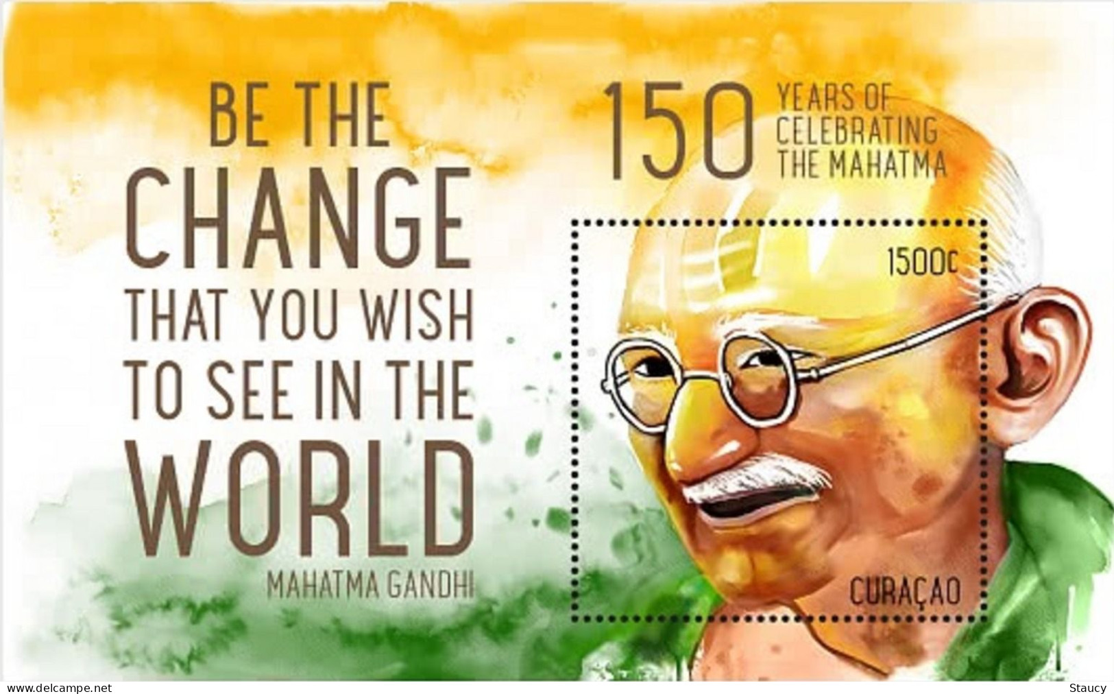 India Worldwide Mahatma Gandhi Stamp Sheets Collection lot MNH as per scan see 58 scans