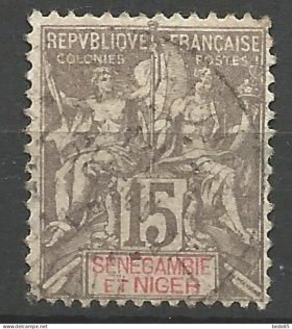 SENEGANBIE ET NIGER N° 6 OBL / Used - Usados