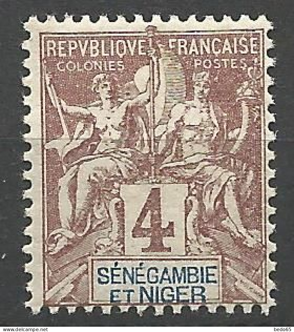 SENEGANBIE ET NIGER N° 3 NEUF* CHARNIERE / Hinge / MH - Unused Stamps
