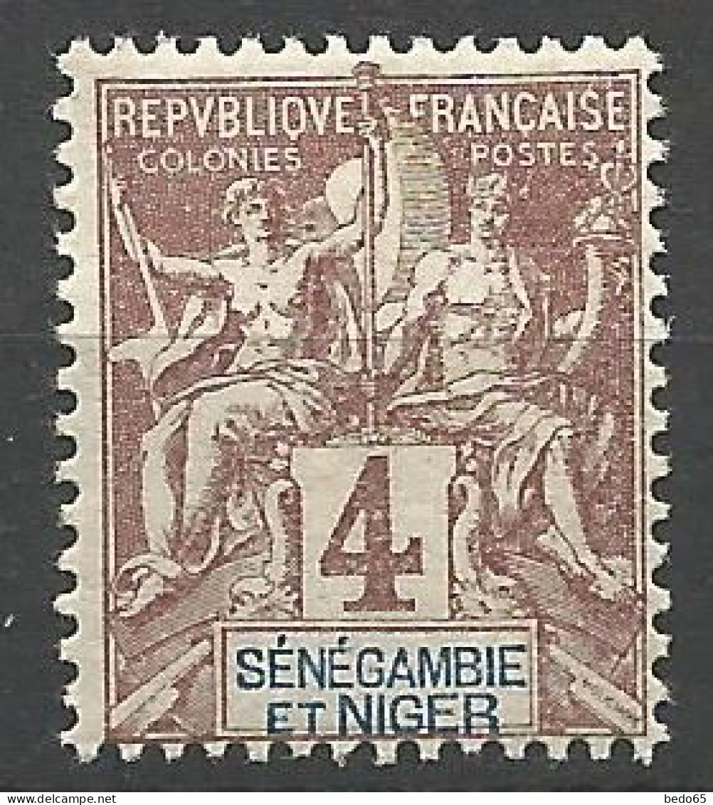 SENEGANBIE ET NIGER N° 3 NEUF* CHARNIERE / Hinge / MH - Neufs