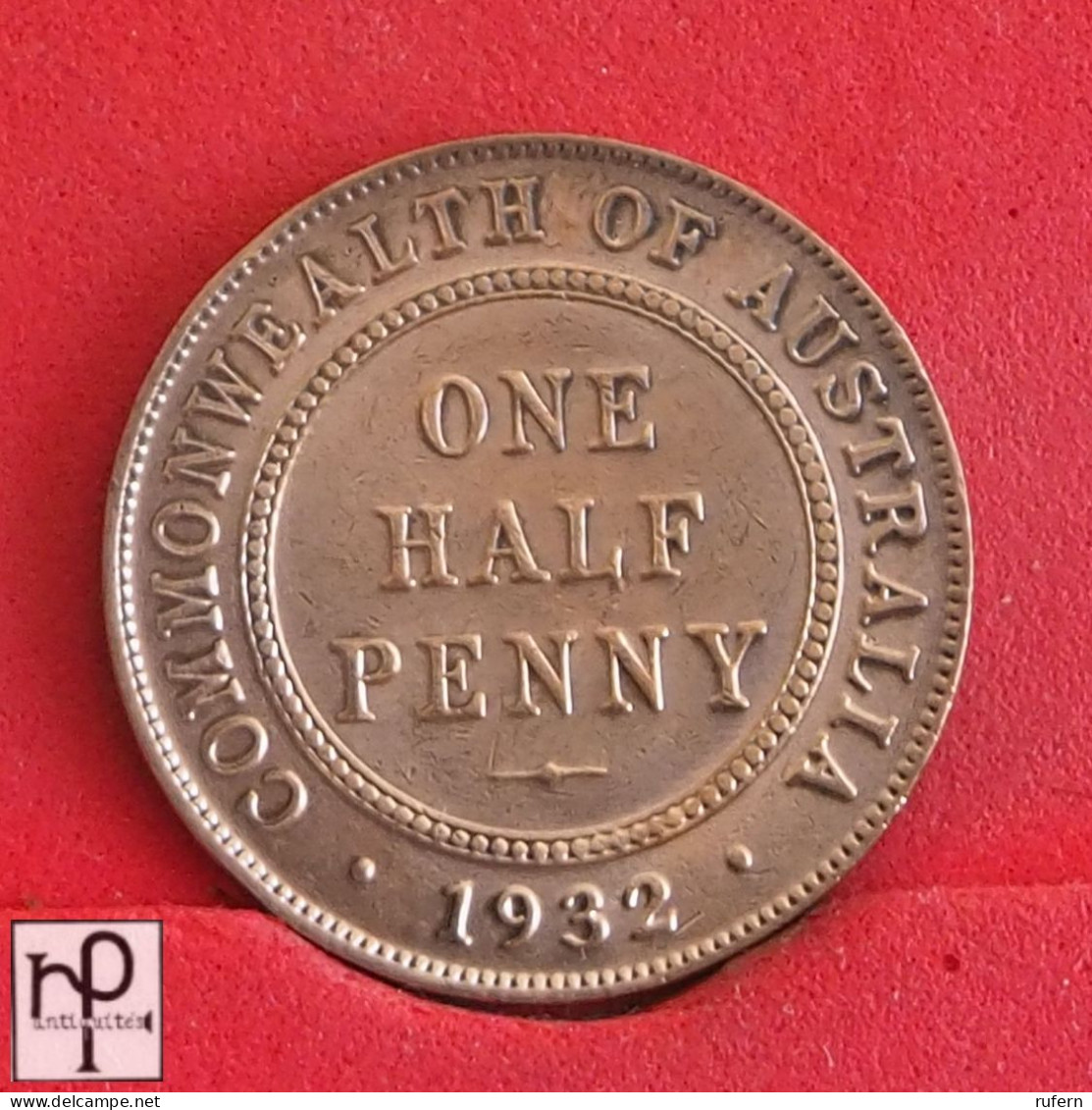 AUSTRALIA 1/2 PENNY 1932 -    KM# 22 - (Nº55334) - ½ Penny