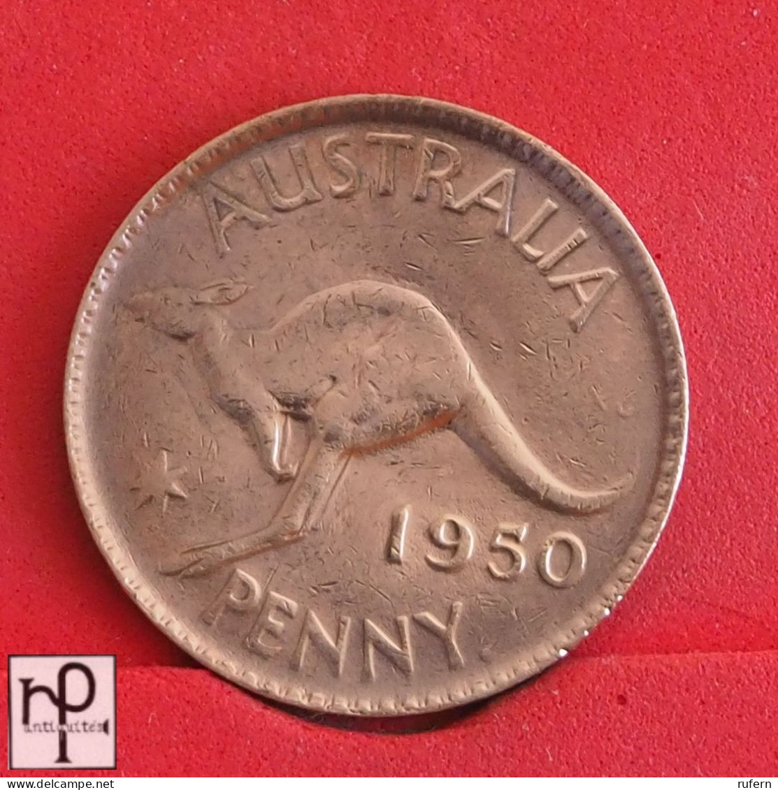 AUSTRALIA 1 PENNY 1950 -    KM# 43 - (Nº55343) - Penny