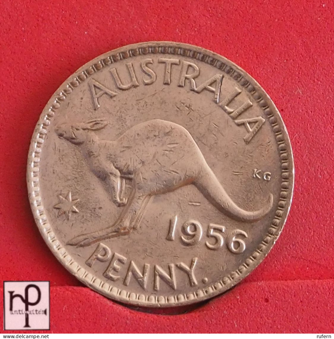 AUSTRALIA 1 PENNY 1956 -    KM# 56 - (Nº55344) - Penny