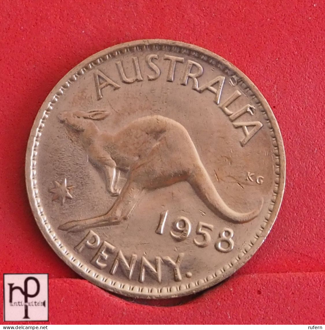 AUSTRALIA 1 PENNY 1958 -    KM# 56 - (Nº55346) - Penny