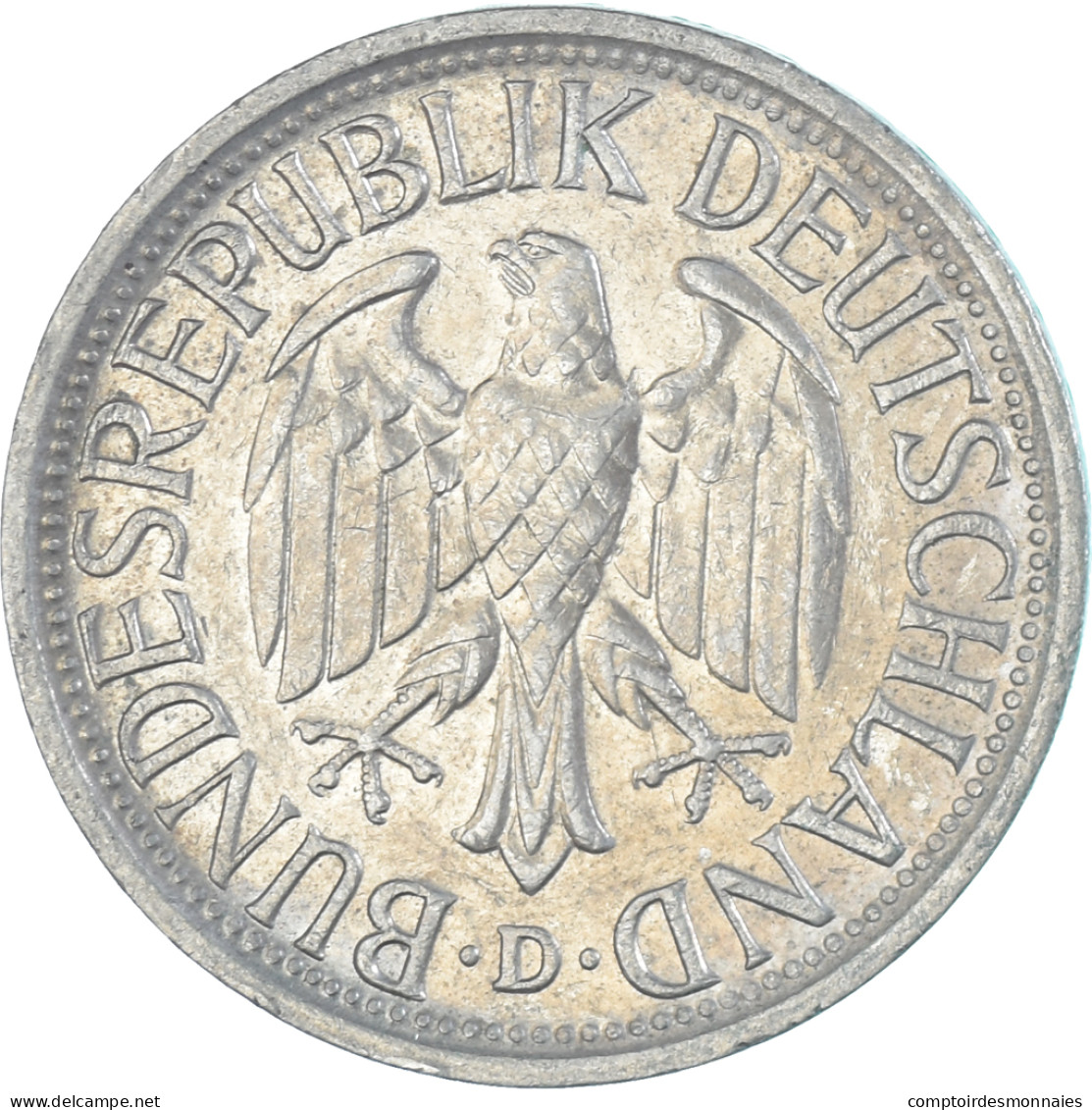 Monnaie, Allemagne, Mark, 1980 - 1 Marco