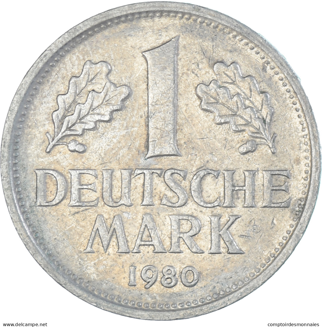 Monnaie, Allemagne, Mark, 1980 - 1 Mark
