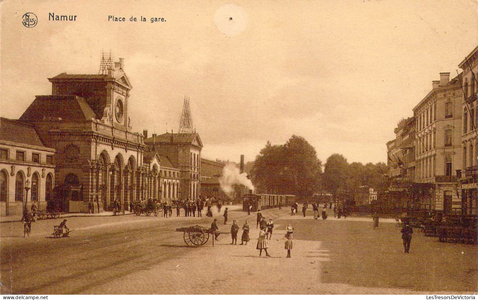 BELGIQUE - Namur - Place De La Gare - Carte Postale Ancienne - Namen