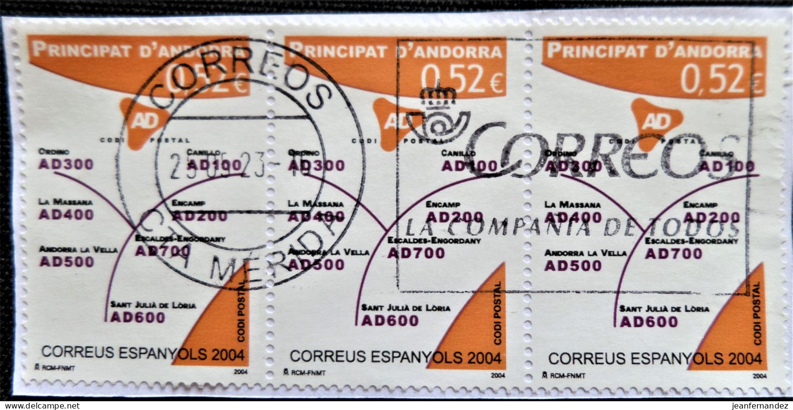 Andorre Espagnol 2004 Post & Philately  Edifil N° 321 - Oblitérés