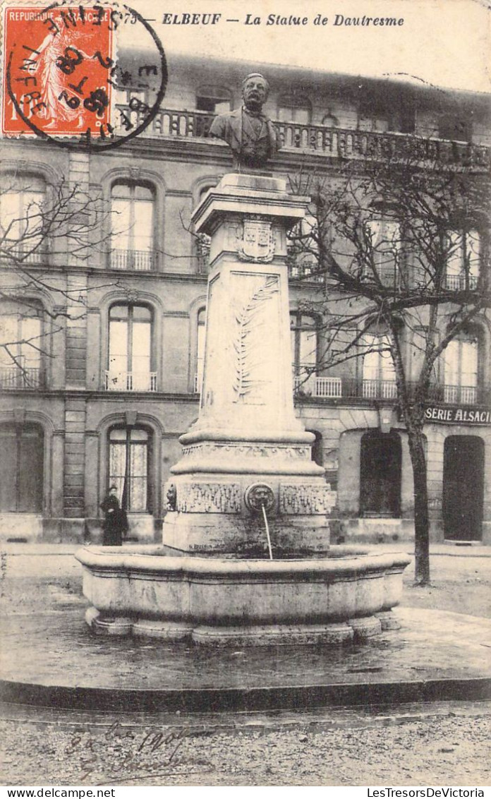 FRANCE - 76 - Elbeuf - La Statue De Dautresme - Carte Postale Ancienne - Elbeuf