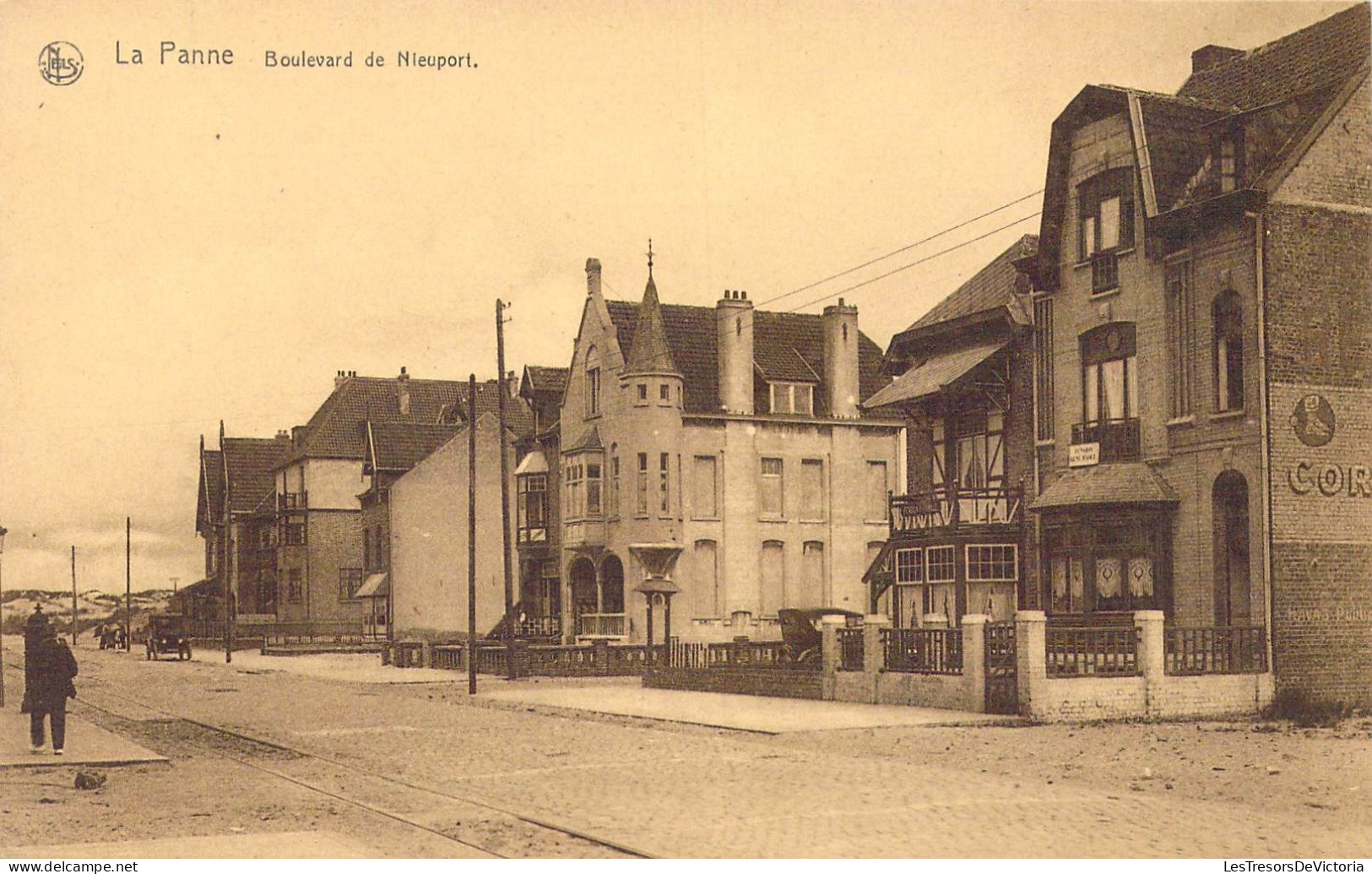 BELGIQUE - La Panne - Boulevard De Nieuport - Carte Postale Ancienne - De Panne
