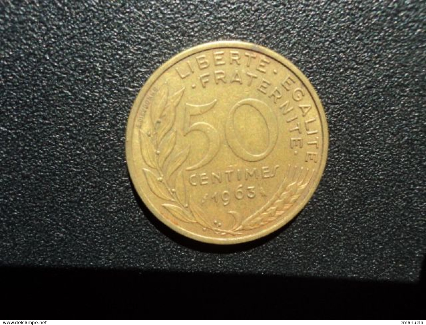 FRANCE : 50 CENTIMES  1963   F.197.5 * / G.427 / KM 939.2     TTB - 50 Centimes