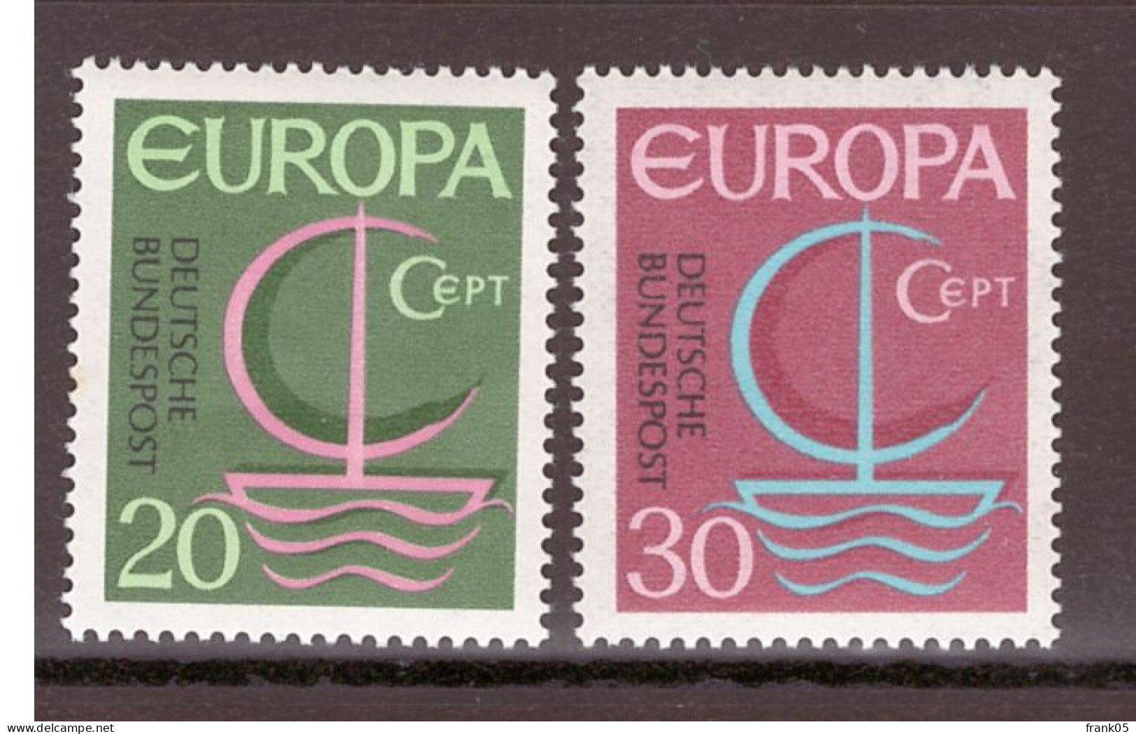 Deutschland / Germany / Allemagne 1966 Satz/set EUROPA ** - 1966