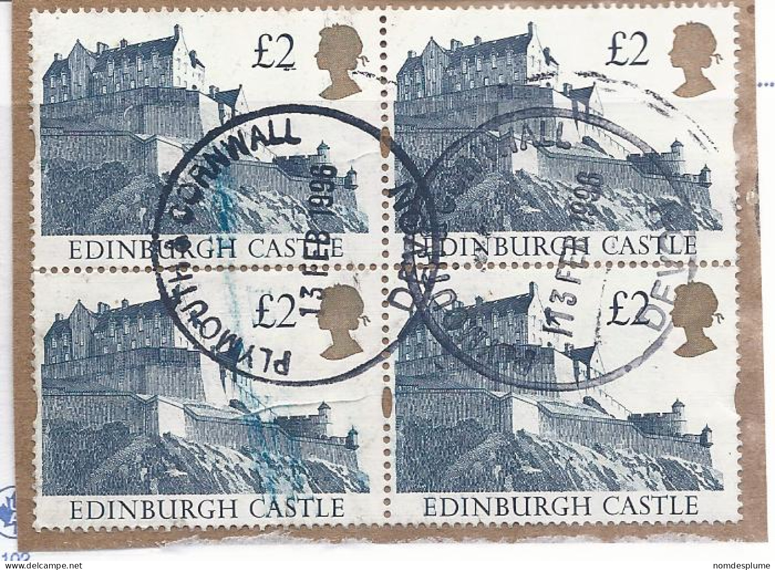 18762) GB UK Castle Block - Non Classificati