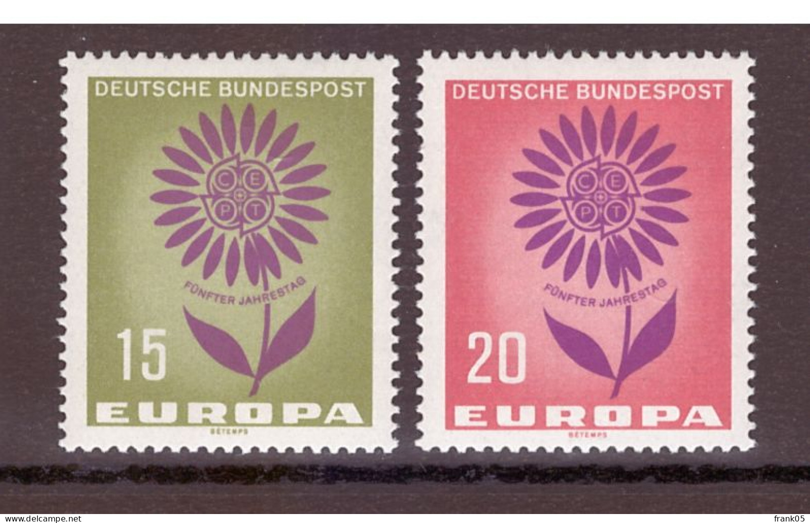 Deutschland / Germany / Allemagne 1964 Satz/set EUROPA ** - 1964