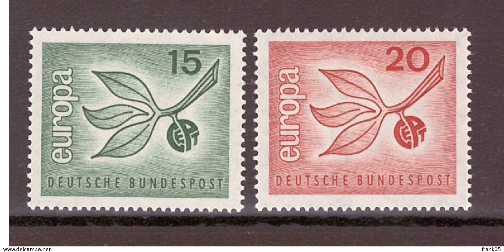 Deutschland / Germany / Allemagne 1965 Satz/set EUROPA ** - 1965