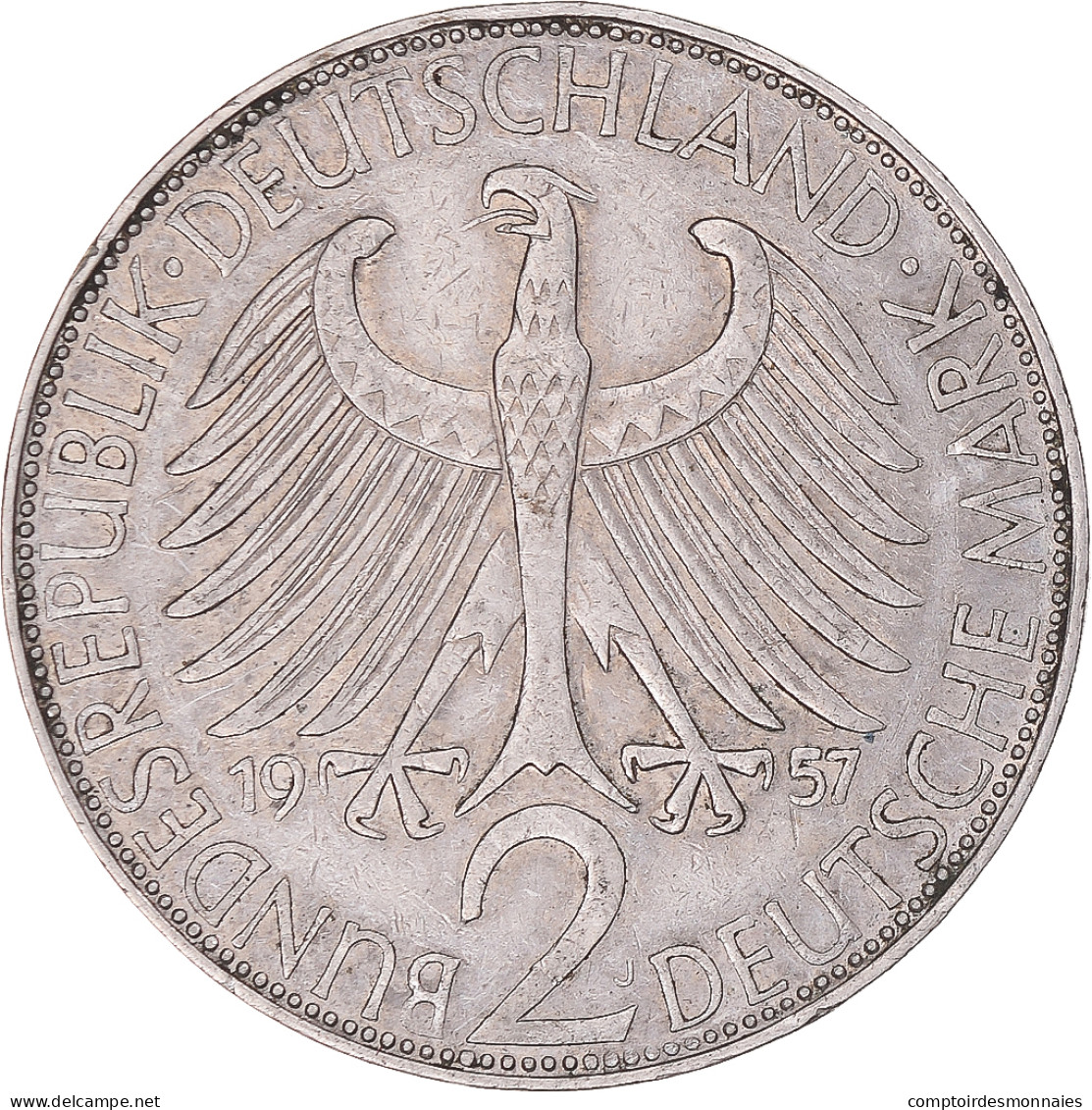 Monnaie, Allemagne, 2 Mark, 1957 - 2 Marcos