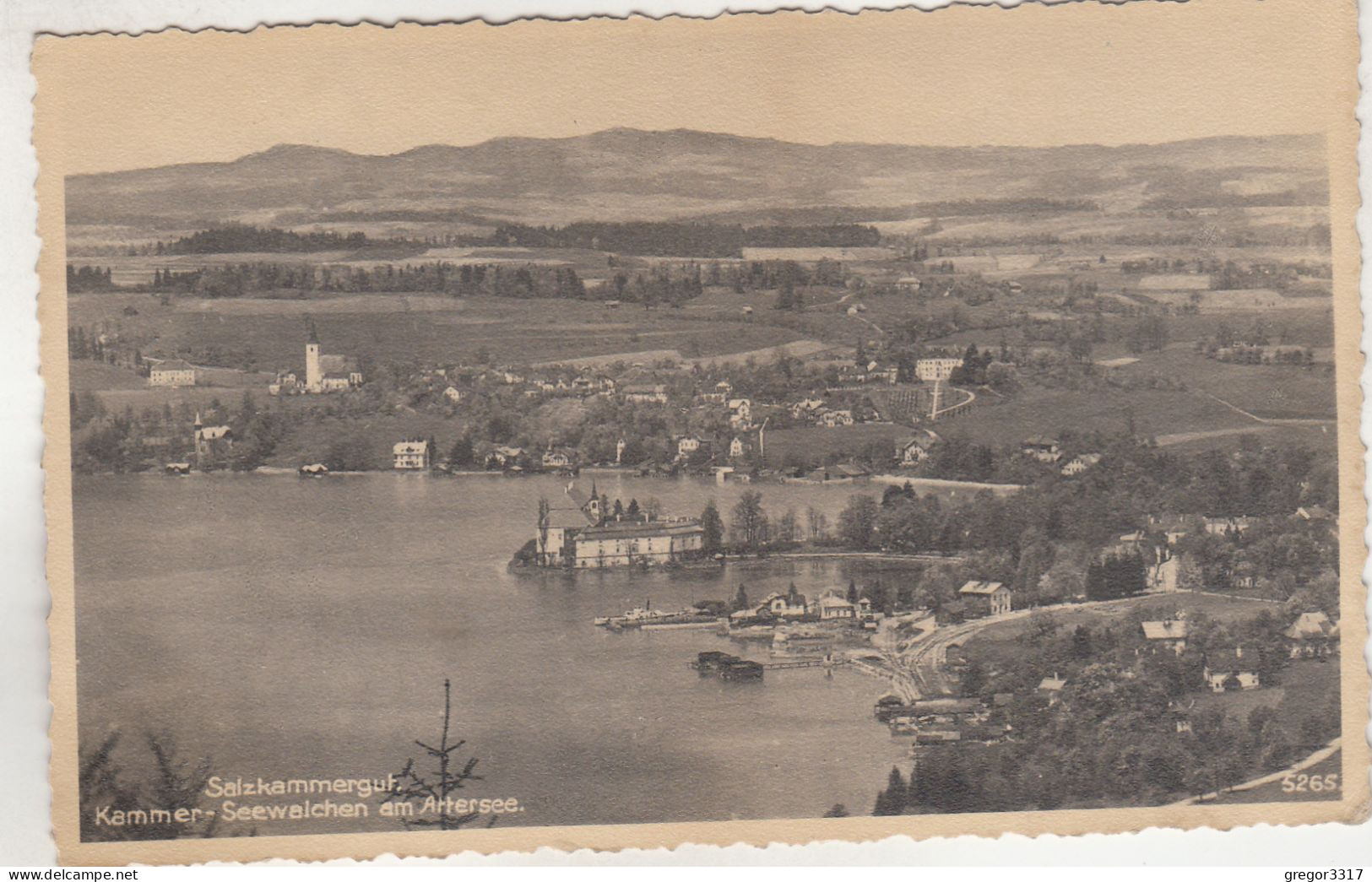 D103) Salzkammergut SEEWALCHEN Am ATTERSEE - Tolle Details ALT 1942 - Attersee-Orte