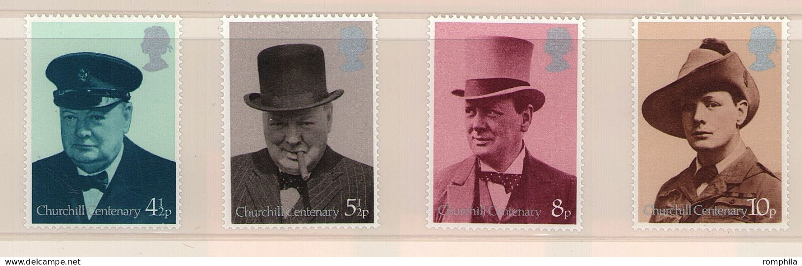 Great Britain 1974 Sir Winston Churchill MNH Stamps - Sir Winston Churchill